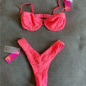 Oneone Swim Pink Bikini Set